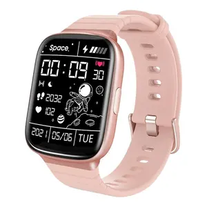 Yeni yenilikçi online ince spor akıllı saat sağlık kavisli dokunmatik ekran uyku stres izleme hr spo2 yüzme ip68 smartwatches