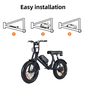 Batería de Litio Extraíble para <span class=keywords><strong>Bicicleta</strong></span> Eléctrica, 36V/48V, Paquete de Batería para <span class=keywords><strong>Bicicleta</strong></span> Eléctrica, Motores de 250W-1000W, <span class=keywords><strong>Kit</strong></span> de Conversión BMS de 30A - Product Image 4