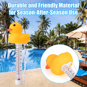 Thermomètre pour animaux de <span class=keywords><strong>piscine</strong></span> flottante en forme de canard - Product Image 6