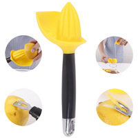 Kingwise Handmatige Citruspers (Citroen, Sinaasappel, Lime) van Plastic, Vaatwasserbestendig, Keukenhulpje