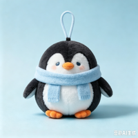 ODM/OEM Personnalisé, Conception IA, Charm de sac en peluche flocon de neige mignon, Pendentif en peluche série hiver, Vente en gros personnalisée, Usine de jouets en peluche