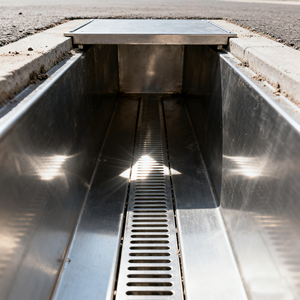 अनुकूलित स्टेनलेस स्टील चैनल वर्षा जल निकासी खाई 201/304 यू-जल निकासी खाई - Product Image 3