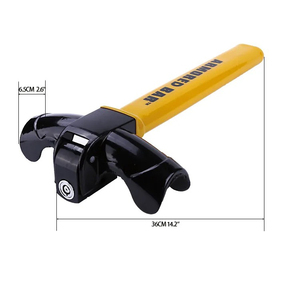<span class=keywords><strong>Antivol</strong></span> universel pour <span class=keywords><strong>volant</strong></span> en T avec clés pour une protection maximale du véhicule - Product Image 4