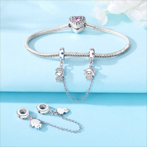 Esta cadena de seguridad de diseño único para niños y niñas (accesorio DIY, regalo creativo, apto para ambos géneros) - Product Image 4