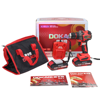 Vente directe d'usine, perceuse à percussion, ensemble d'outils, batterie au lithium 21V, outils électriques, perceuse sans fil sans balais