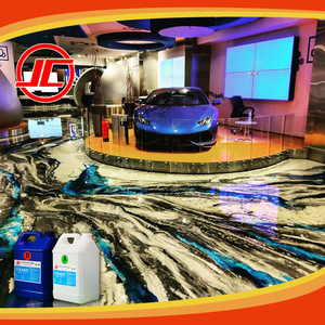 Wholesale Art Clear <strong>Epoxy</strong> Resin Scratch Resistant High Hardness Metallic <strong>Floor</strong> <strong>Coating</strong> - Product Image 2