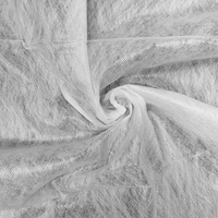 Rouleau de tissu non tissé PVA brodé, aiguilleté, hydrosoluble, écologique, antistatique, léger, extensible, style uni
