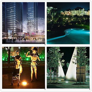 ไฟใต้ดิน LED สแตนเลส 1W 3W 5W 6W 9W 12W IP65 แบบฝังพื้น สำหรับสวน แสงเดย์ไลท์ 5000K - Product Image 4