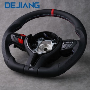 Volante Deportivo de Cuero Negro y Rojo para <span class=keywords><strong>BMW</strong></span> F15 F80 F25 F32 F45 F20 F30 F80 F10 F36 M3 M4 M5 M6, <span class=keywords><strong>Precio</strong></span> de Fábrica al por Mayor - Product Image 6