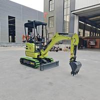 Nouvelle mini-excavatrice hydraulique haute capacité 1,8 tonne EPA sur chenilles, livraison gratuite, pour travaux de terrassement agricole et de jardinage