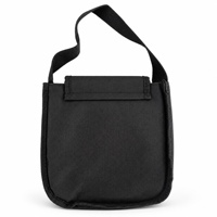 Étui robuste en polyester imperméable pour équipement, sac messager compact à bandoulière avec rabat Velcro pour accessoires EDC