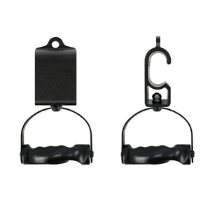 Accessoires de fitness pour hommes : Bande de résistance, Poignée pour Power Rack, Poignées ergonomiques pour exercices de biceps - Product Image 5