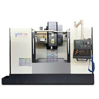 Centro de Mecanizado Vertical de Alta Resistencia HR VMC1160, Fresadora de 3 Ejes, Husillo BT40, Guía Lineal de Rodillos GSK, Precio Competitivo