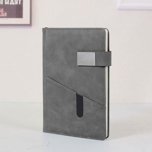 Libreta Negra Promocional 2025 con Cubierta de PU y Cierre Magnético Metálico de Alta Calidad, Personalizable - Product Image 2
