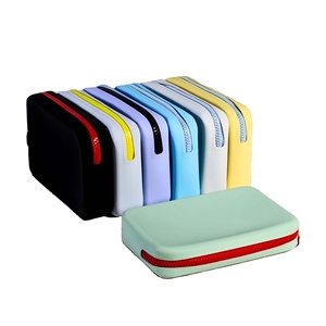 <b>Silicone</b> <b>Waterproof</b> Storage Bag, Wash Bag, Large Capacity square Makeup Bag, Portable Women's Beauty Storage - Product Image 1