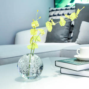 Jarrón <span class=keywords><strong>de</strong></span> Cristal, Decoración <span class=keywords><strong>de</strong></span> <span class=keywords><strong>Mesa</strong></span> para el Hogar, Florero <span class=keywords><strong>de</strong></span> Cristal, <span class=keywords><strong>Centros</strong></span> <span class=keywords><strong>de</strong></span> <span class=keywords><strong>Mesa</strong></span>, Jarrón <span class=keywords><strong>de</strong></span> Cristal <span class=keywords><strong>con</strong></span> Burbujas - Product Image 4