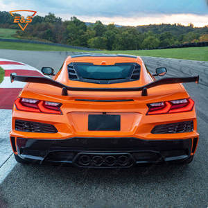 Kit carrosserie de style Z06 pour <span class=keywords><strong>Chevrolet</strong></span> <span class=keywords><strong>Corvette</strong></span> C8, pièces automobiles modifiées Z06, pack extérieur en fibre de carbone, pare-chocs de voiture - Product Image 3