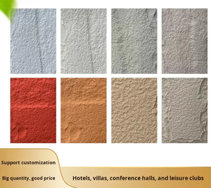 Seta de PU, losa grande de piedra, sala de estar, TV, pared de fondo, simulación Artificial, Material ligero Cultural, venta al por mayor - Product Image 3
