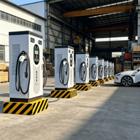 Stations de recharge rapide DC haute efficacité YG 40 kW avec CCS2 pour usage commercial, résidentiel et en zone publique (parking)