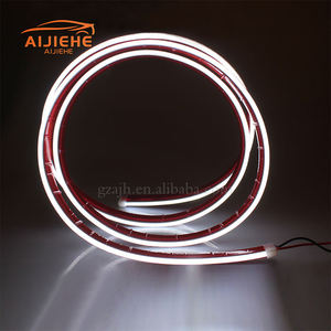 Tira de luces Led Flexible para coche, 1,2 M, 1,5 M, 1,8 M, decoración de luces de circulación diurna, luz de fondo larga, lámpara Universal de ambiente automática - Product Image 6