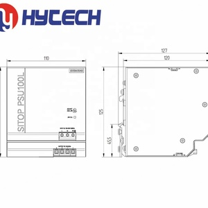 HYTECH New & Original SIEMENS <b>Stabilized</b> Power Supply SITOP PSU100L 24V/20A 6EP1336-1LB00 - Product Image 2