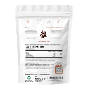 <span class=keywords><strong>Olio</strong></span> di Semi di Zucca con Saw Palmetto 300 Softgel Premium Naturale Pressato a Freddo Non Raffinato Ricco di Acidi Grassi Essenziali e Fitosteroli - Product Image 5