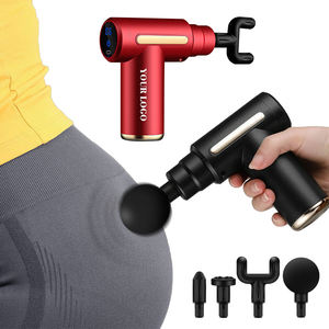 Pistolet de massage musculaire intelligent à vibration profonde 4-6 têtes, rechargeable, pour massage des tissus profonds - Product Image 1