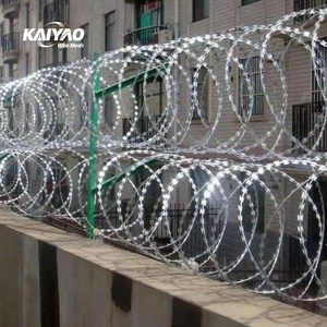 Câble de rasoir renforcé: clôture d'isolement sécurisée pour la protection <span class=keywords><strong>des</strong></span> pâturages en plein air, protégeant <span class=keywords><strong>les</strong></span> limites de sécurité du bétail - Product Image 5