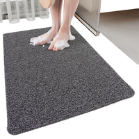 Tapis de bain de douche antidérapant confortable avec ventouses à séchage rapide et nettoyage facile pour la maison et l'hôtel