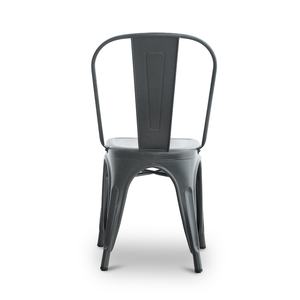 Industrial al aire libre Tolixs <span class=keywords><strong>mate</strong></span> café restaurante moderno recubrimiento en polvo <span class=keywords><strong>Silla</strong></span> de comedor de metal - Product Image 2