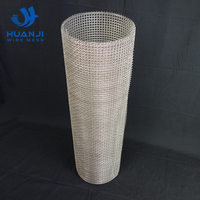 2 3 4 5 Mesh X 1.2mm Acier inoxydable SS316/SS304 Grillage 4x4mm 5x5mm 6x6mm Crusher Wire Mesh Crusher Welding Cutting Bending