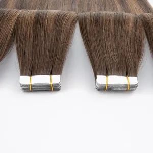 Salon profesional 100g perekat dua sisi pita tak terlihat kutikula penuh Label pribadi untuk ekstensi rambut
