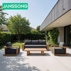 Ensemble <span class=keywords><strong>de</strong></span> mobilier d'extérieur pour hôtel, ensemble <span class=keywords><strong>de</strong></span> <span class=keywords><strong>jardin</strong></span> moderne en teck, ensemble <span class=keywords><strong>de</strong></span> mobilier <span class=keywords><strong>de</strong></span> patio, canapé d'extérieur <span class=keywords><strong>de</strong></span> luxe pour villa, mobilier <span class=keywords><strong>de</strong></span> <span class=keywords><strong>jardin</strong></span> pour complexe hôtelier - Product Image 1