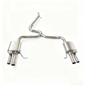 Sistema de Escape Catback Valvetronic Sonicdiy SS304 para Seat Leon <span class=keywords><strong>Cupra</strong></span> ST <span class=keywords><strong>4Drive</strong></span> 2.0T EA888, Silenciador de Alto Rendimiento para Carreras - Product Image 3