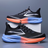 Chaussures de sport respirantes, chaussures de sport et de loisirs respirantes et légères, chaussures de course antidérapantes et résistantes à l'usure en mesh