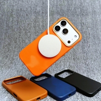 Étui de téléphone magnétique en cuir PU à couverture intégrale, résistant aux rayures et aux chutes, pour iPhone 17 Pro Max