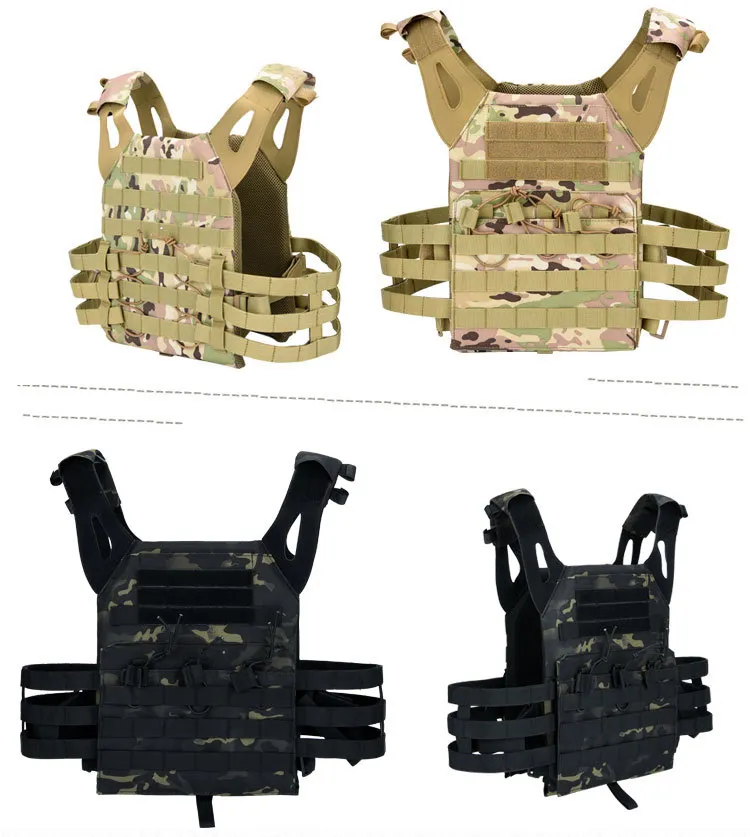 High-quality 900D Hunting Tactical Body Armor Plate Carrier Vest Outdoor CS Game Multiple pockets Equipment Vest