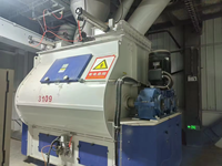 Nouvelle ligne de production de granulés d'aliments pour animaux de ferme, 15 tonnes/heure, en acier inoxydable, avec moteur électrique automatique, garantie 2 ans