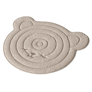 Tapis <span class=keywords><strong>de</strong></span> jeu pour bébé réversible en coton Oeko-Tex 100, rembourrage <span class=keywords><strong>de</strong></span> <span class=keywords><strong>coussin</strong></span> <span class=keywords><strong>de</strong></span> <span class=keywords><strong>sol</strong></span> pour bébés <span class=keywords><strong>de</strong></span> 6 à 12 mois - Product Image 1