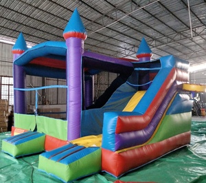 Hola Purple <strong>Inflatable</strong> Castle/<strong>Inflatable</strong> <strong>Bouncer</strong>/Bounce House Factory Price - Product Image 3
