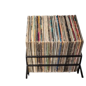 Record Storage Vinyl Record Rack Counter Record Book Storage LP Display Vinyl Record Holder