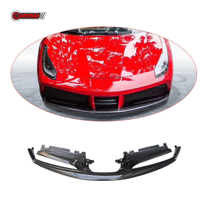 ดิฟฟิวเซอร์กันชนหน้าคาร์บอนไฟเบอร์แท้ สำหรับเฟอร์รารี่ 488 รุ่น OEM สไตล์คาร์บอนแห้ง  อะไหล่ตกแต่งตัวถังรถยนต์อื่นๆ - Product Image 1