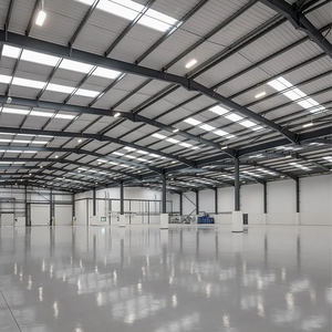 مستودع مسبق الصنع من الهياكل الفولاذية خفيفة الوزن المجلفنة، ورشة تخزين بارد، تصميم مباني صناعية، مدرسة، منزل ريفي - Product Image 4