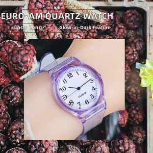 <span class=keywords><strong>Montre</strong></span> à quartz style européen américain pour femmes <span class=keywords><strong>montre</strong></span> promotionnelle en <span class=keywords><strong>plastique</strong></span> <span class=keywords><strong>pas</strong></span> <span class=keywords><strong>cher</strong></span> - Product Image 3
