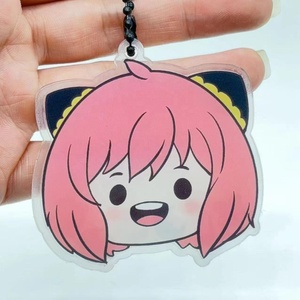 LLavero de anime figura acrílica personajes de dibujos animados llavero modelo muñeca cosplay-F - Product Image 4