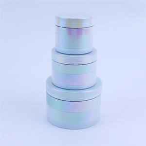 New Mermaid-color Zinc Alloy Herb Grinder Metal Smoking Accessories Grinders Dry Herb Spice Tobacco Crusher - Product Image 3