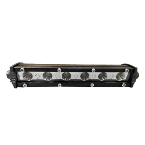 Barre lumineuse de travail LED fine ADT 6D à faisceau mixte spot et large, phare antibrouillard pour voiture 6000K pour camions, VTT, SUV 18W 36W 54W 72W 90W - Product Image 1