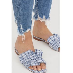 Nuevos Pantalones Vaqueros Rotos de Moda para Mujer, Talla Grande, Elásticos, Ajustados, de Cintura Alta, Azules, Casuales, de Mezclilla - Product Image 5