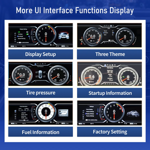 Pantalla LCD de 12.3 Pulgadas con Sistema Linux para Lexus RX 2009-2015, Panel de Instrumentos, Cabina Virtual, Velocímetro - Product Image 3