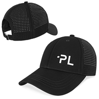 Gorras deportivas perforadas con agujeros cortados con láser de calidad, gorra de béisbol transpirable de rendimiento, gorra de papá para Golf, correr, pescar